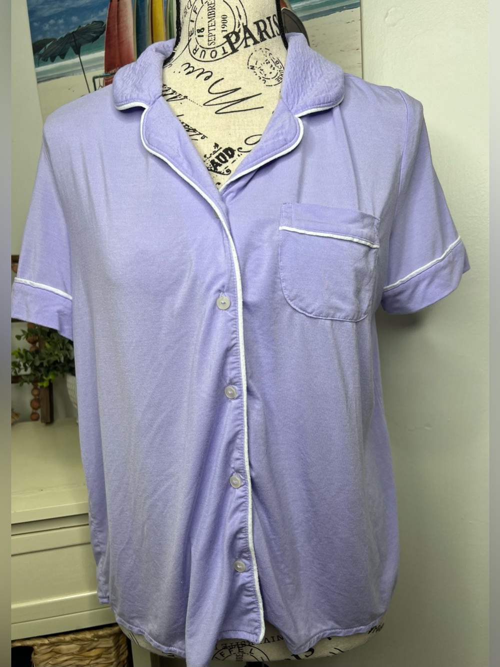 Member’s Mark Pajama Top only